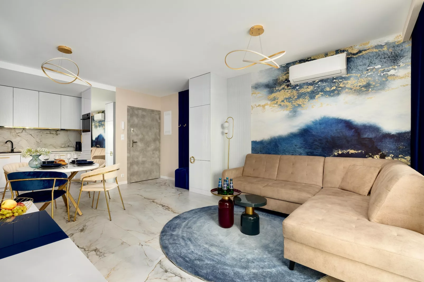 Apartament Powstańców WLKP 16C-4 Pobierowo - Woonkamer