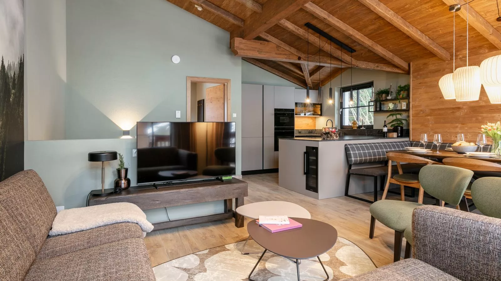 Tauernlodge Eben C4 - Woonkamer