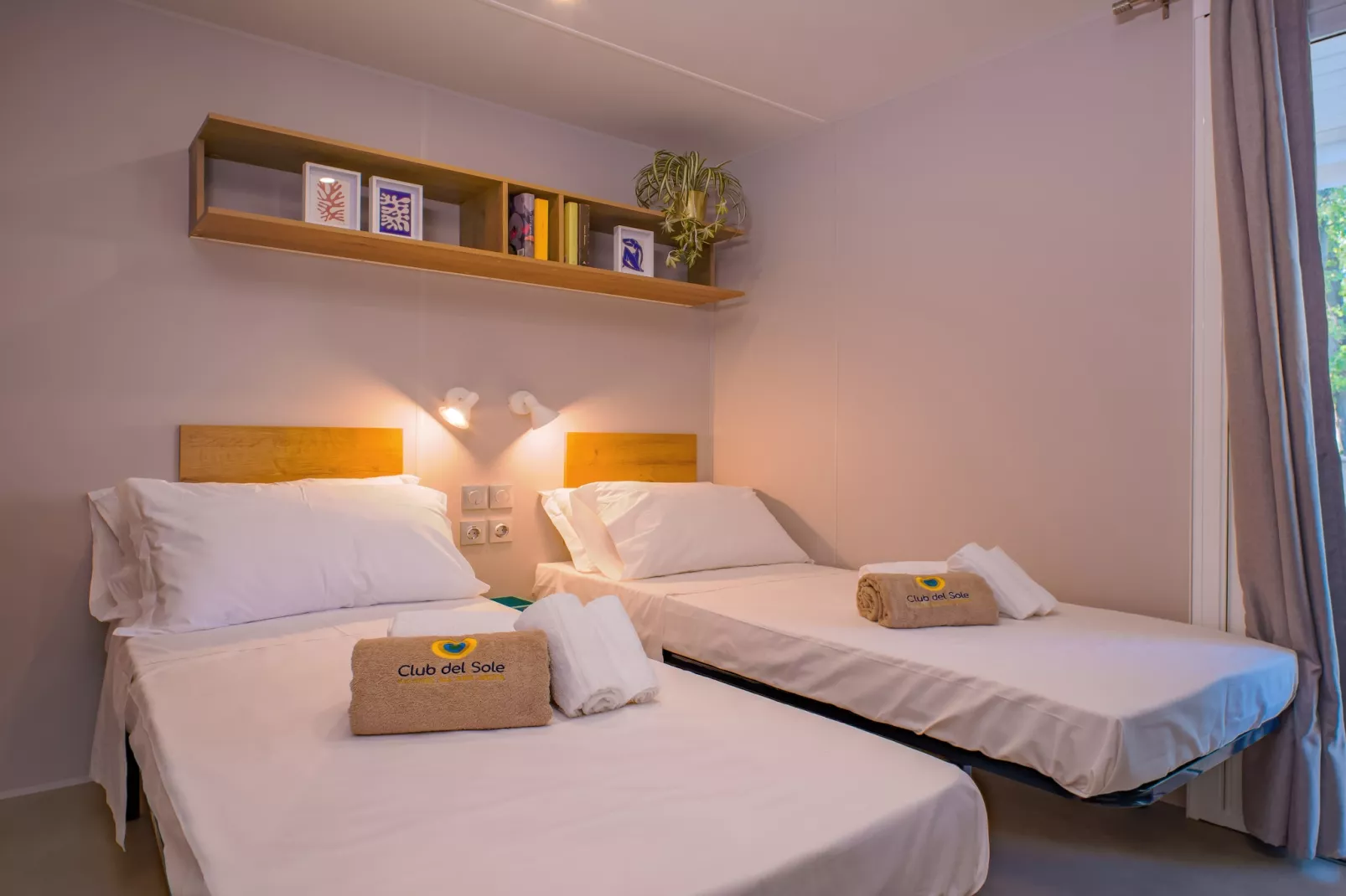 MILANO MARITTIMA BOUTIQUE RESORT - LODGE DELUXE DOG - Slaapkamer