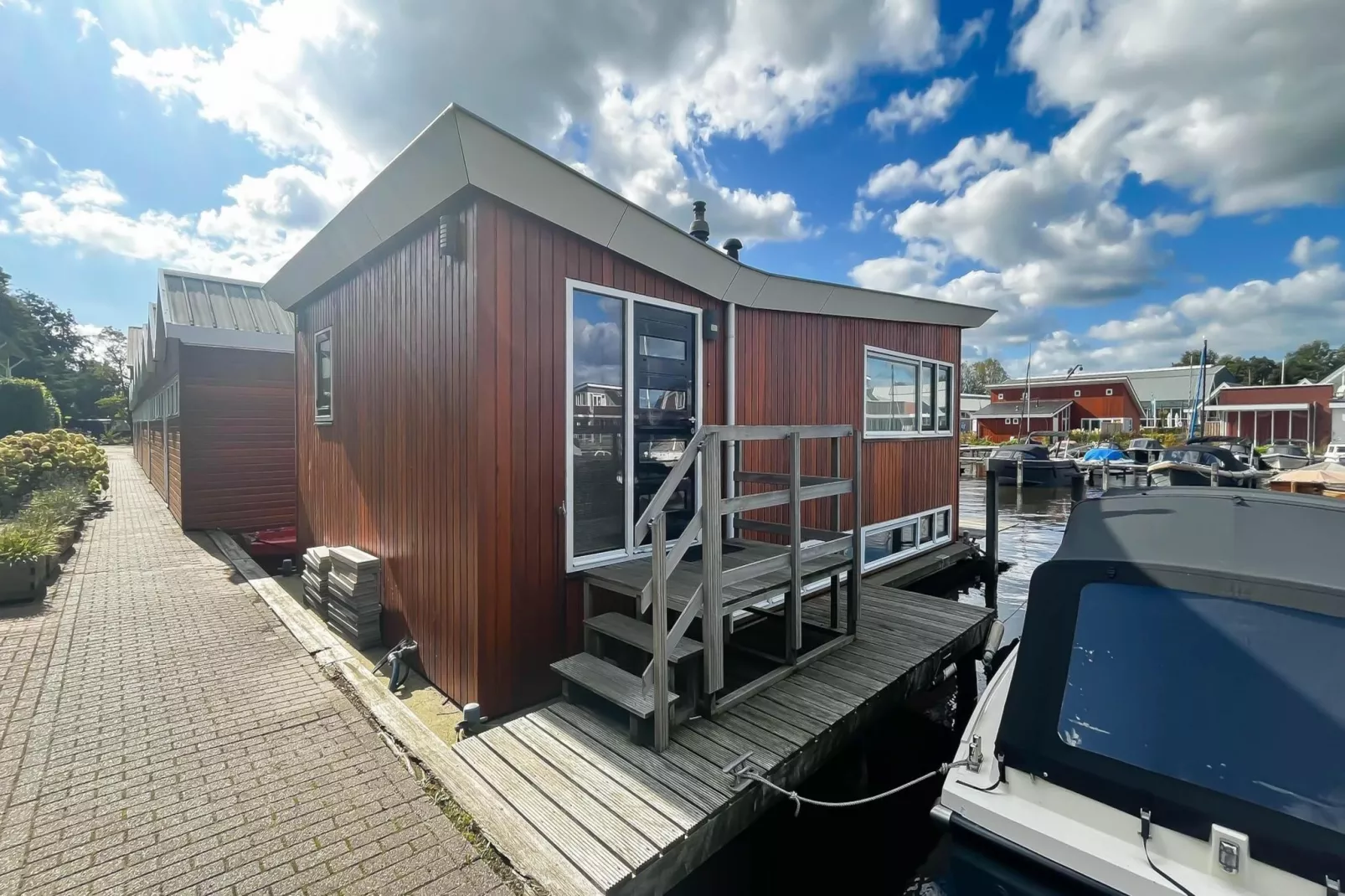 Jachtzicht - Buitenkant zomer