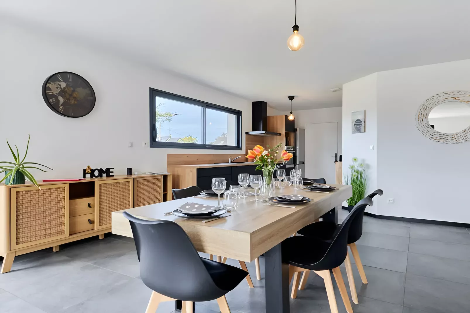 Maison près de la Plage en Normandie - Eetkamer