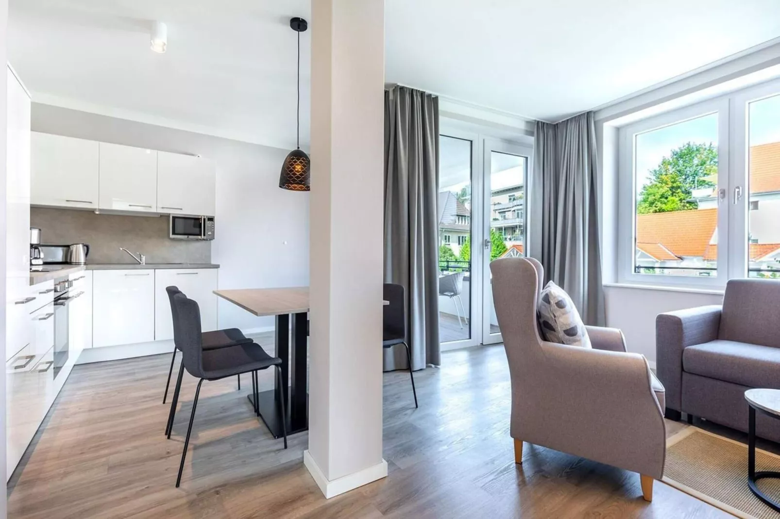 Ruim vakantiehuis in Travemünde - Binnen
