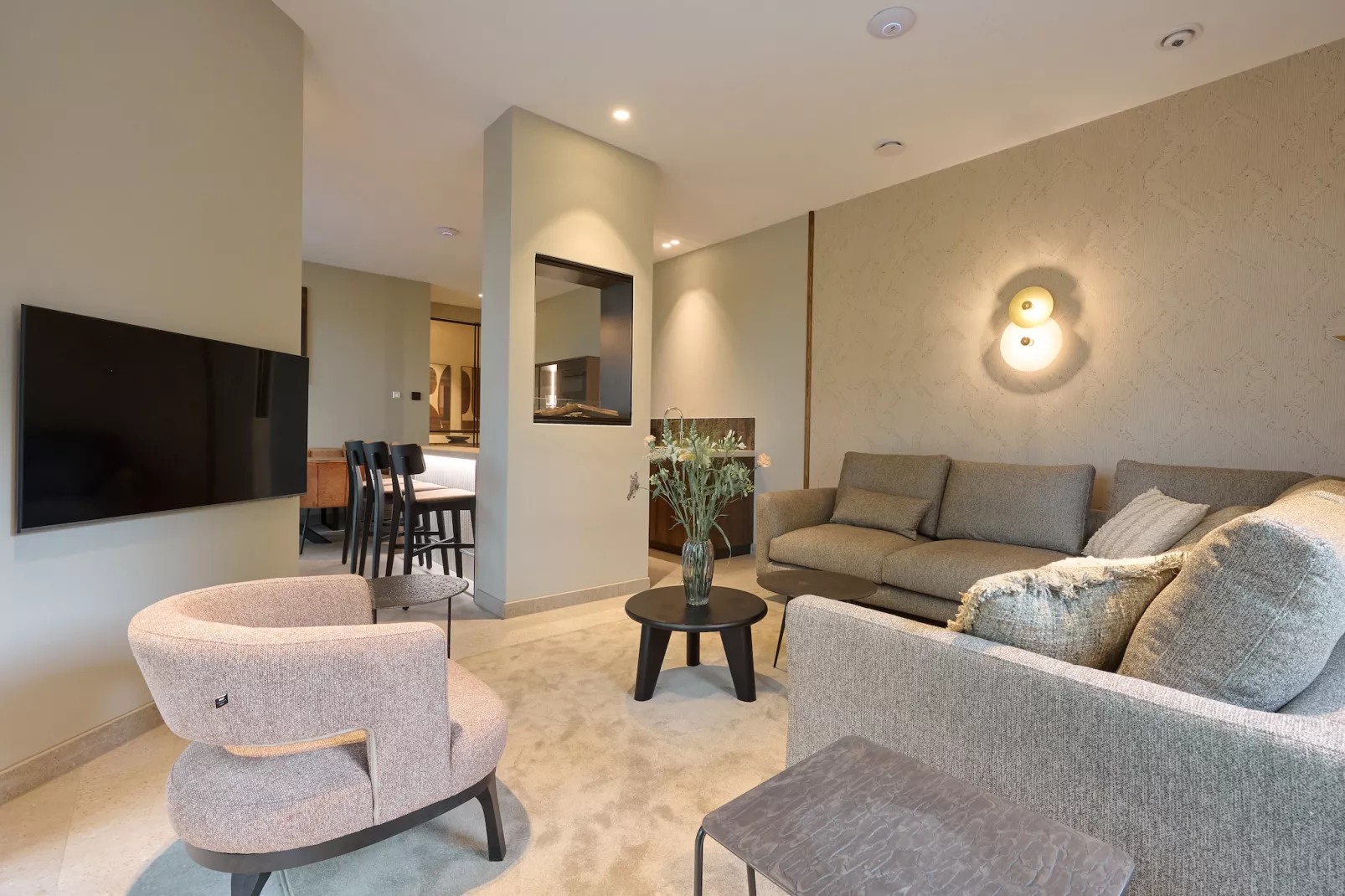 Droomsuites Texel - 4 persoons appartement - Woonkamer