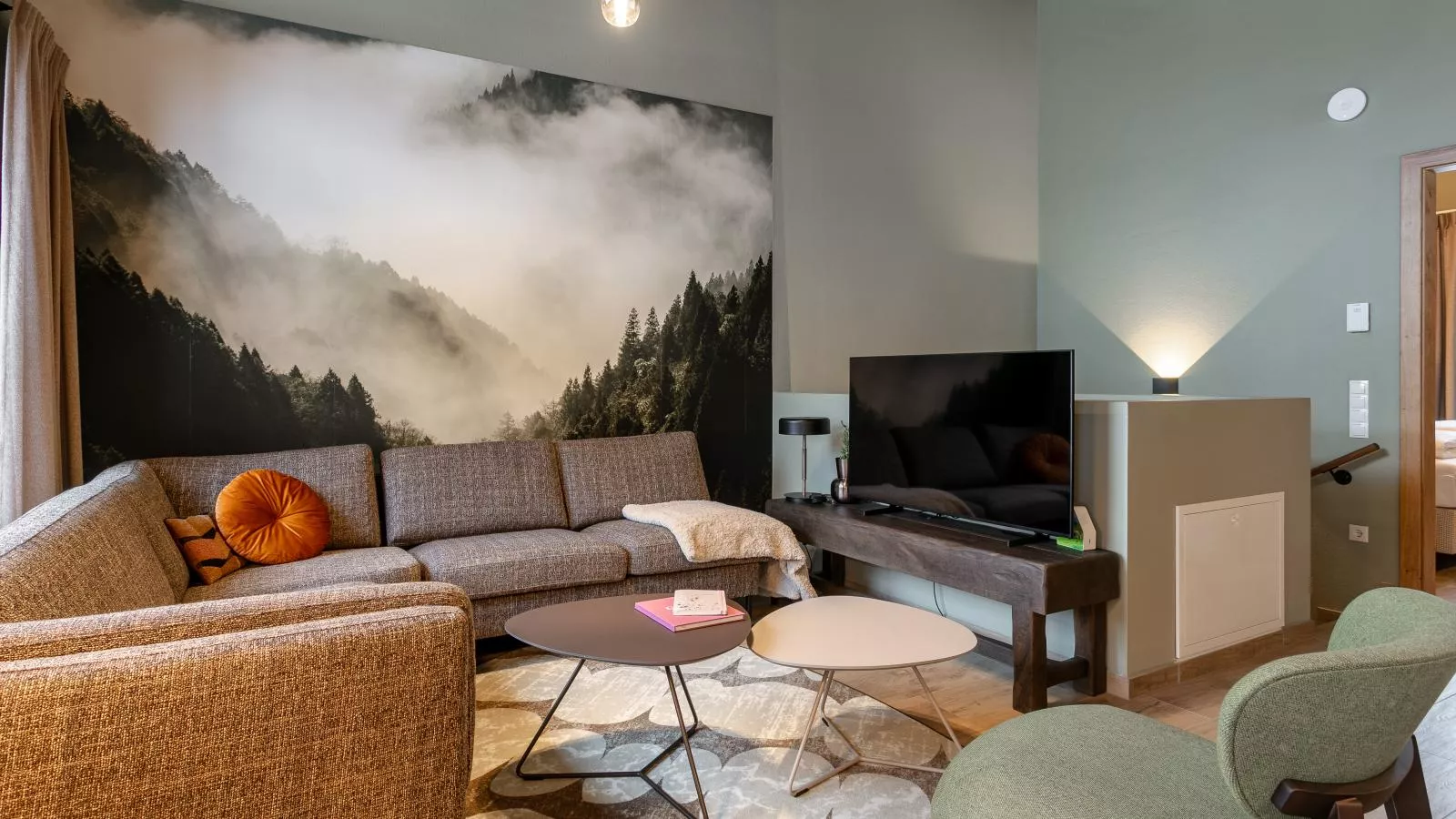 Tauernlodge Eben C4 - Woonkamer