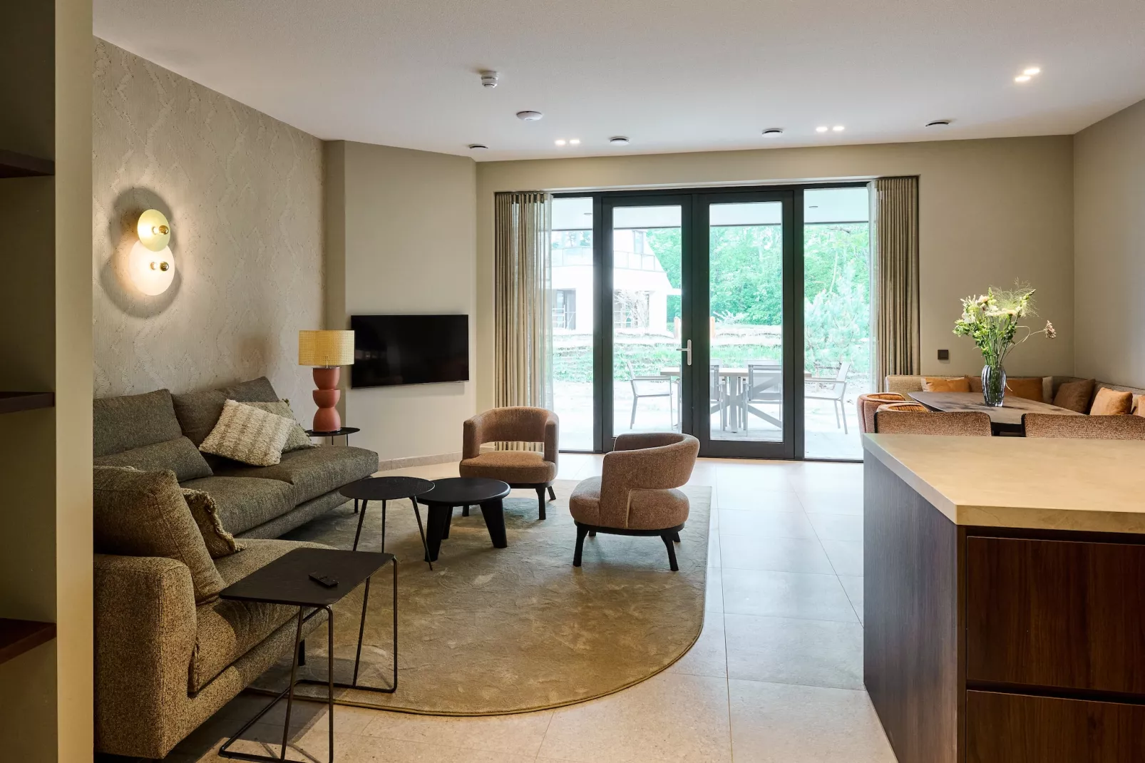 Droomsuites Texel - 4 persoons appartement - Woonkamer