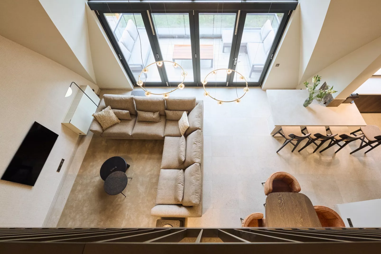 Droomsuites Texel - 8 person apartement - Woonkamer