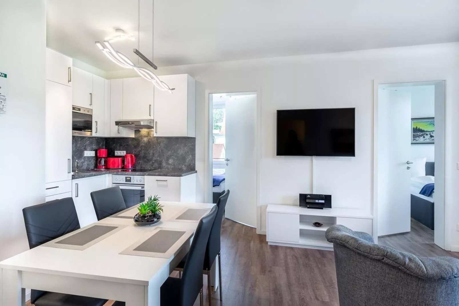 Modern vakantiehuis aan de Oostzee - Binnen