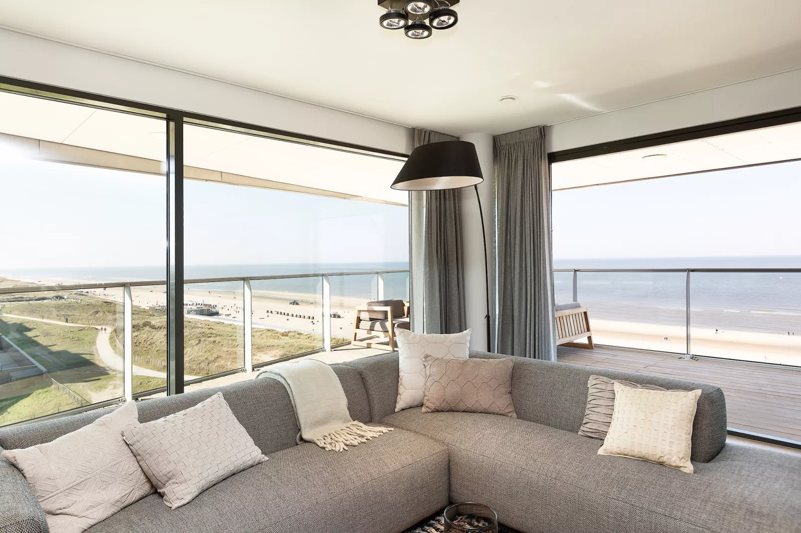 Droomsuites Egmond aan Zee - 8 person penthouse - Woonkamer