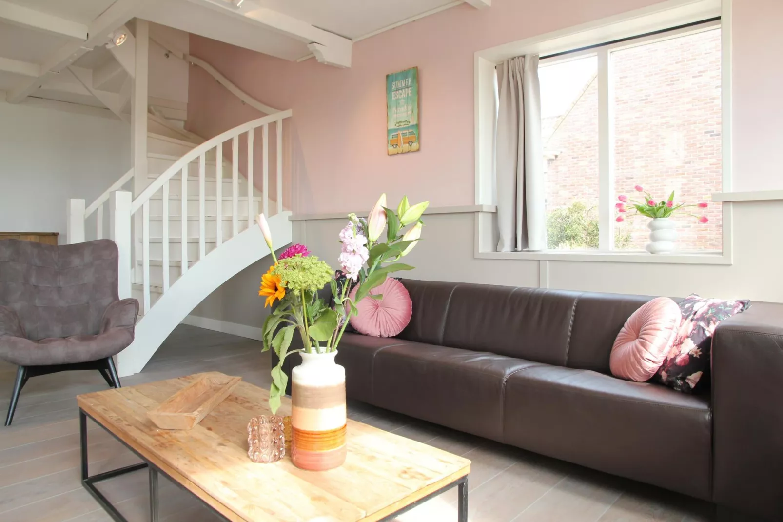 Tussen Duin en Strand - Woonkamer