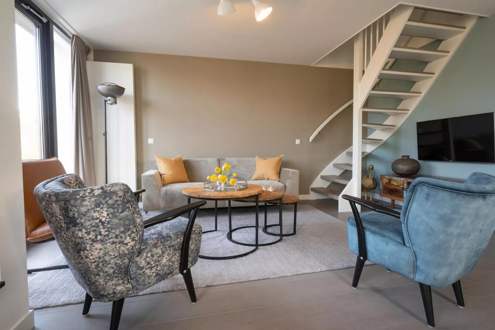 Zicht op de Molen - Woonkamer