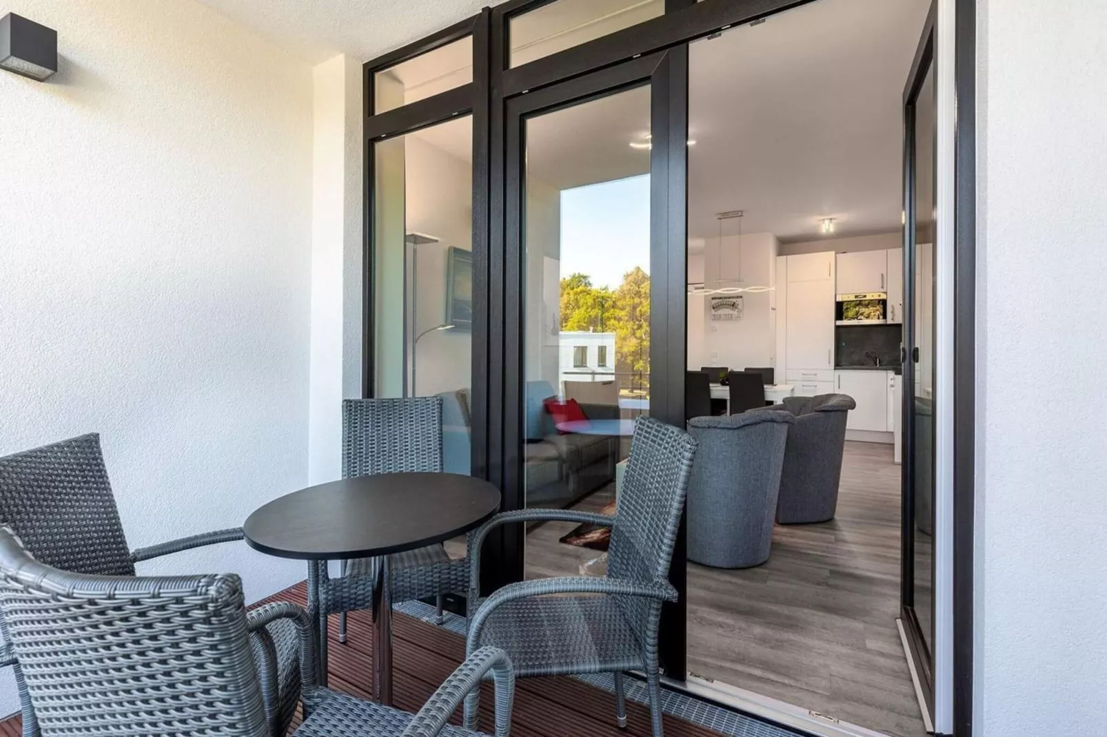 Modern vakantiehuis aan de Oostzee - Binnen