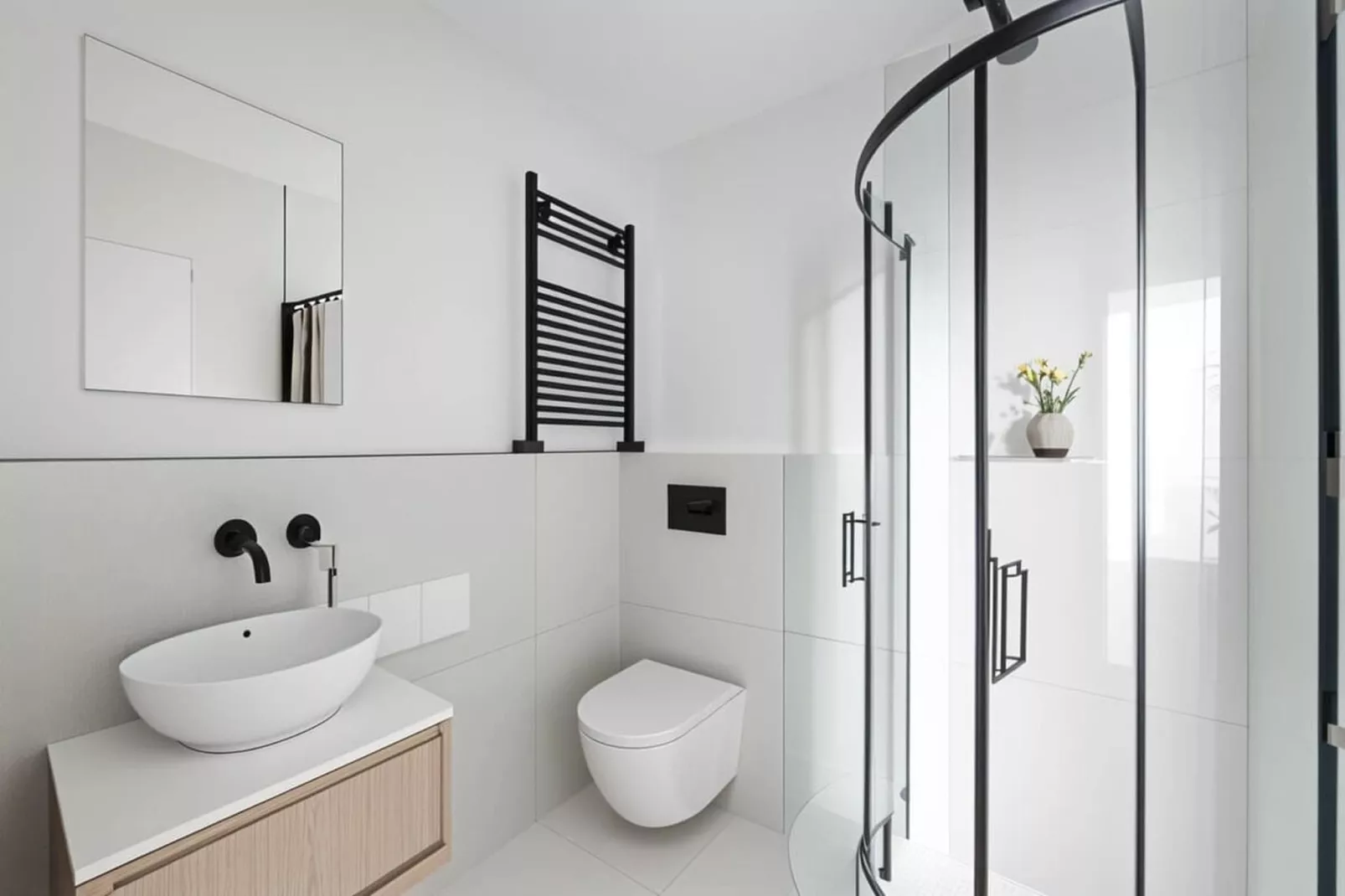 Luxury New Build 2-Bed 2-Bath  Wimbledon - Badkamer