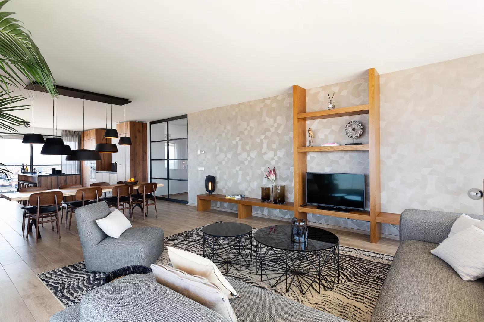 Droomsuites Egmond aan Zee - 8 person penthouse - Woonkamer