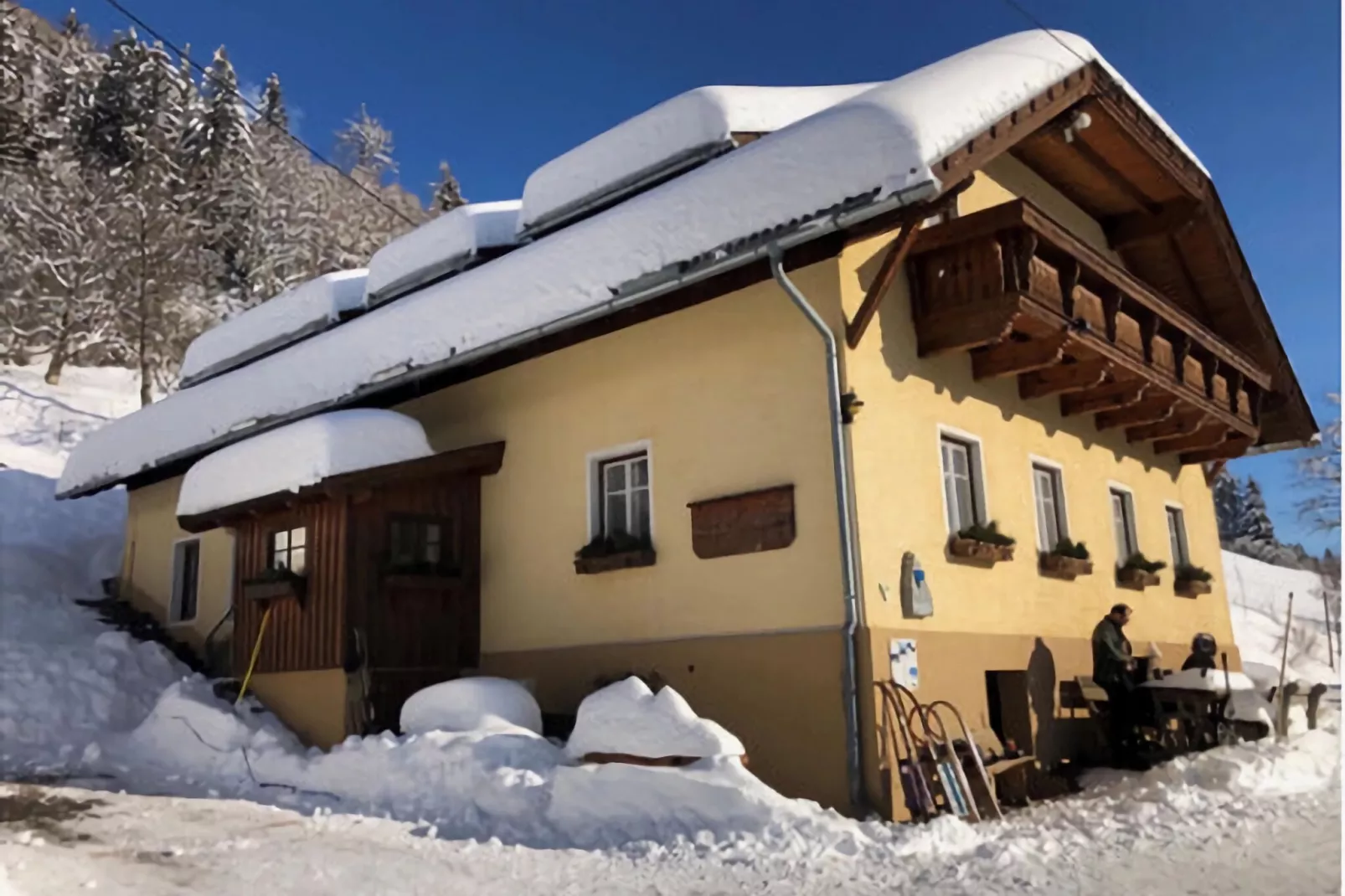 Haus Gatternighof-Exterieur winter