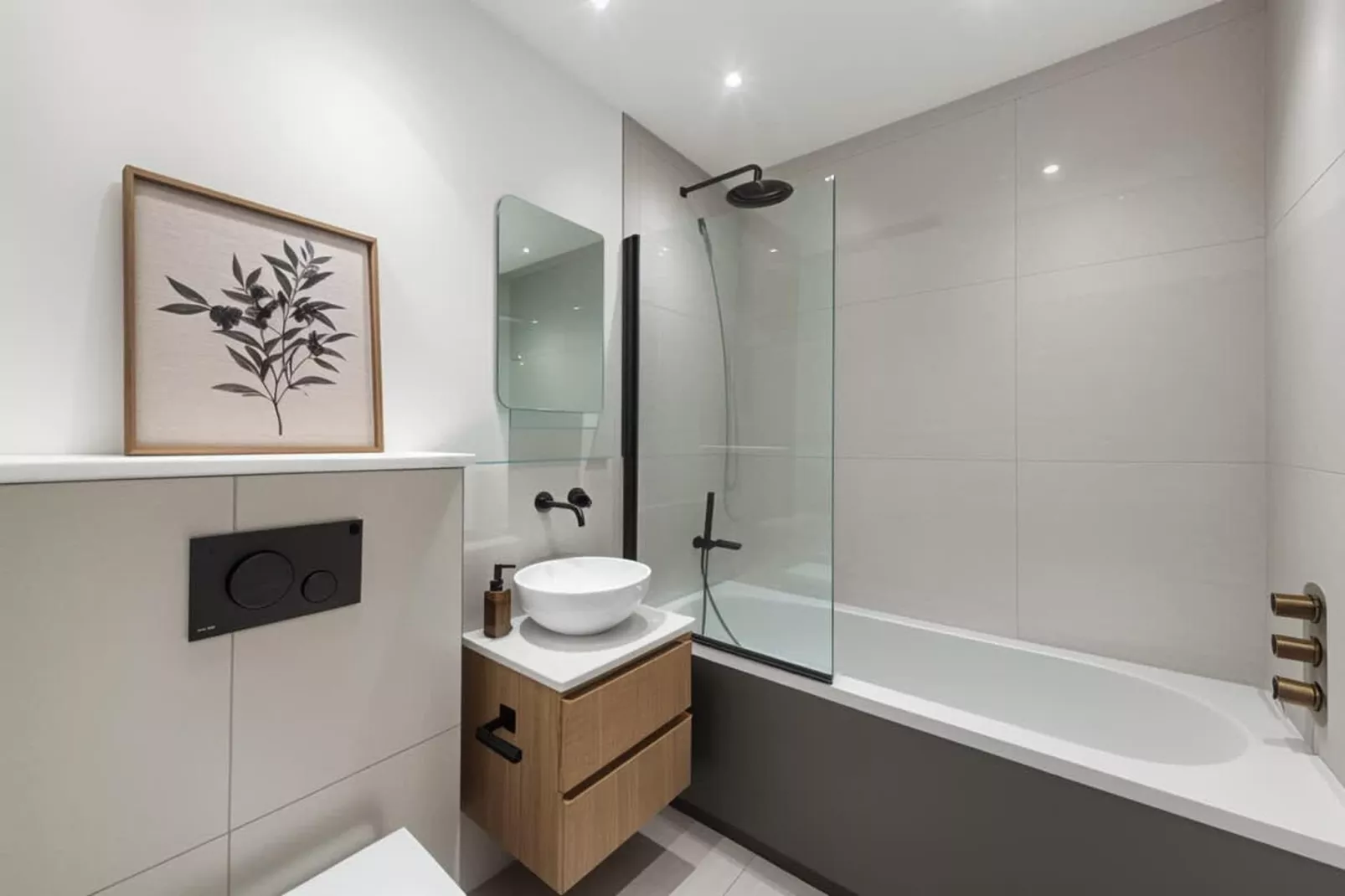 Luxury New Build 2-Bed 2-Bath  Wimbledon - Badkamer