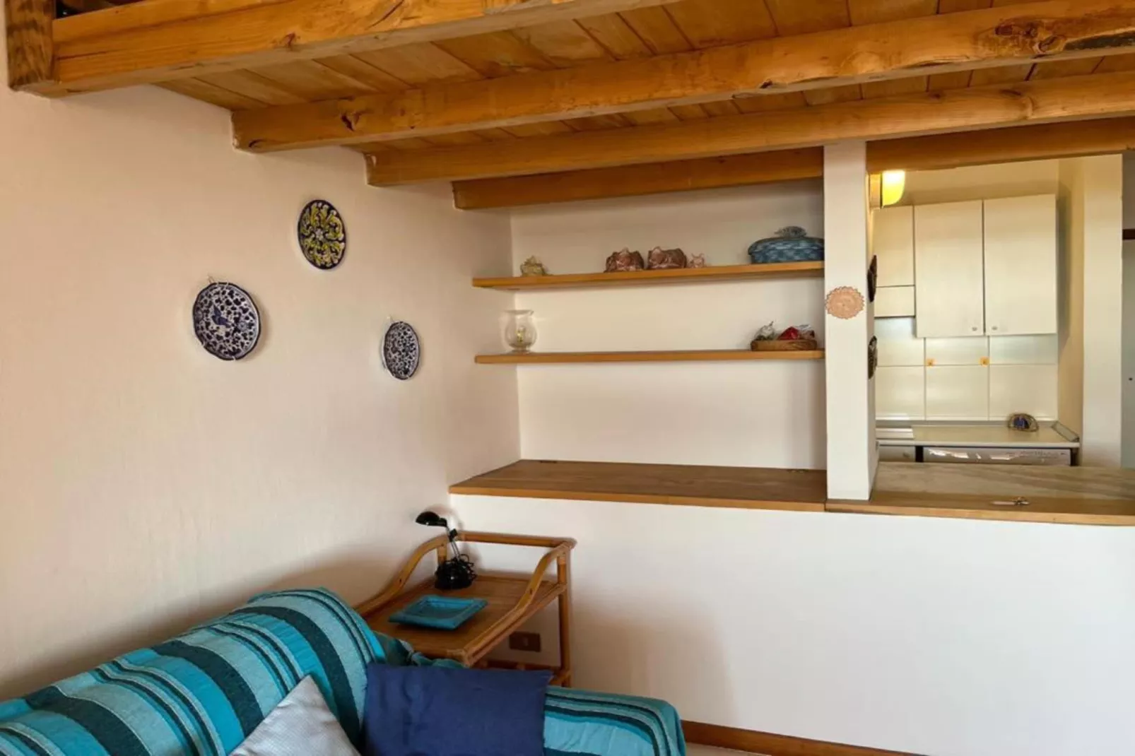Residence Porto Coda Cavallo - APARTMENT 1 BEDROOM - Woonkamer