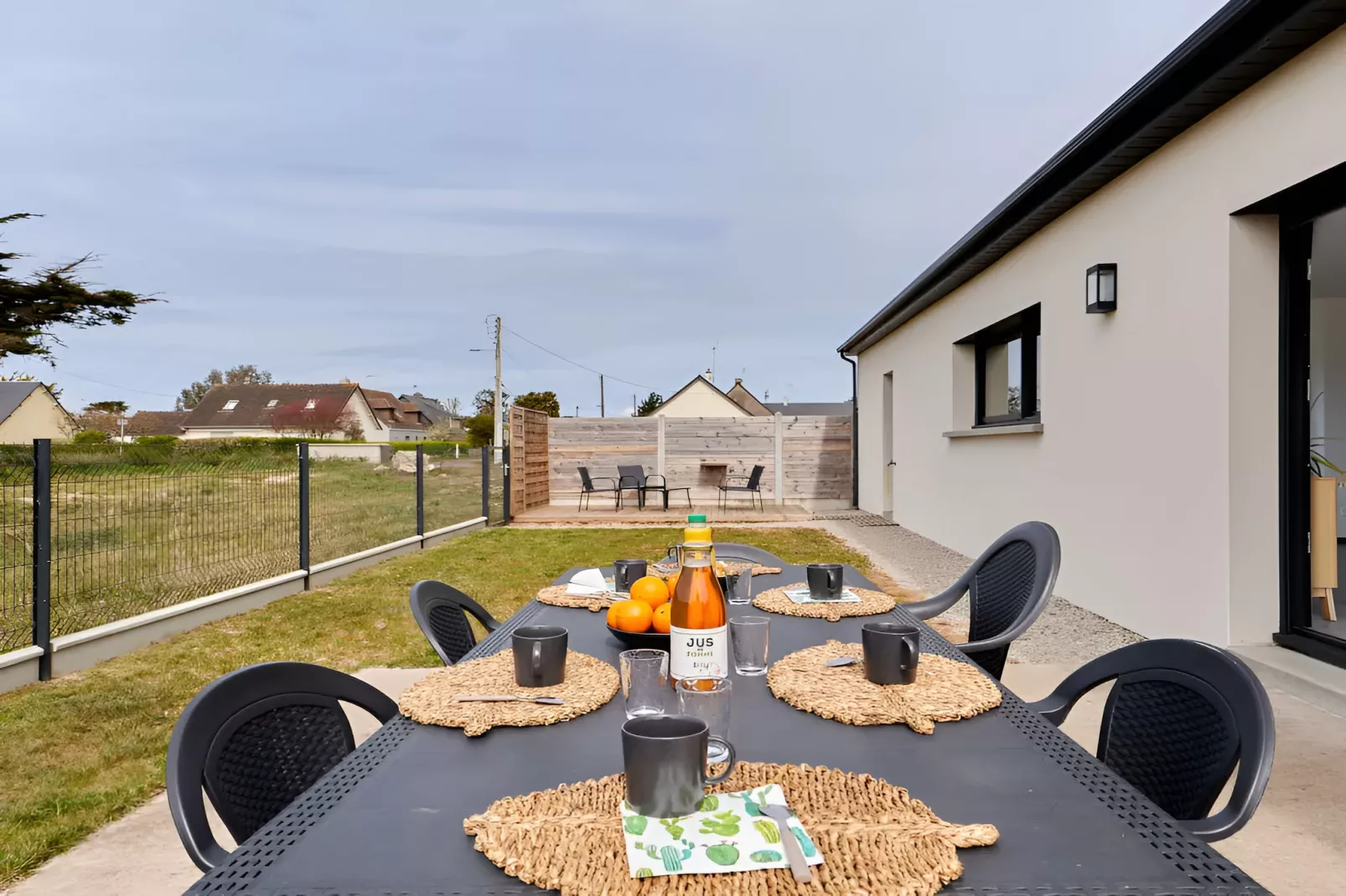 Maison près de la Plage en Normandie - Terrasbalkon