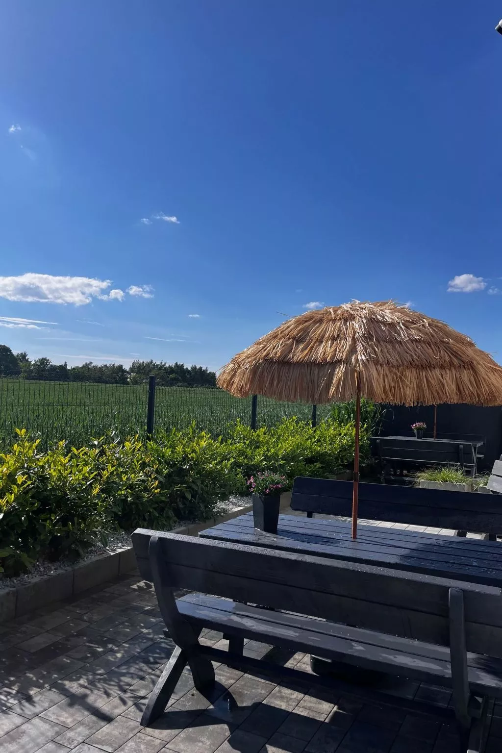 Zwei-Zimmer-Reihenhauswohnung - Buiten