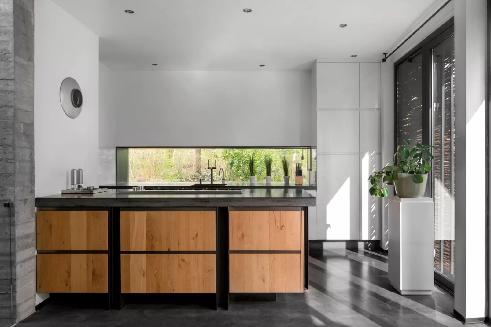 Betonnen Boshuis - Keuken