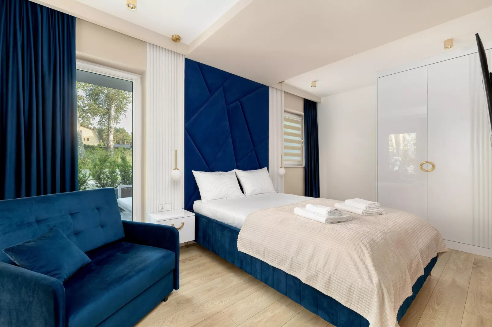 Apartament Powstańców WLKP 16C-4 Pobierowo - Slaapkamer