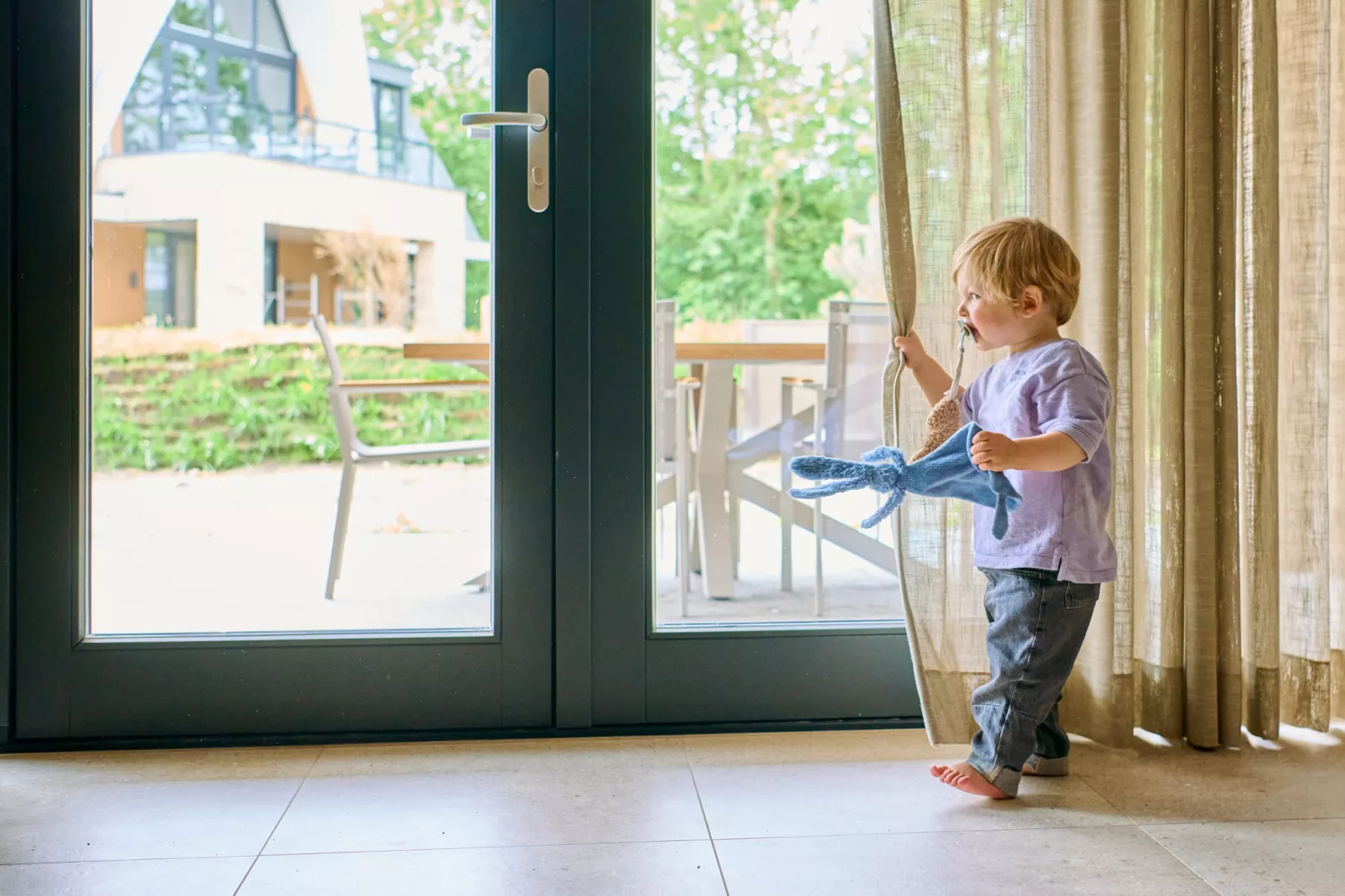 Droomsuites Texel - 6 persoons apartement - Uitzicht zomer