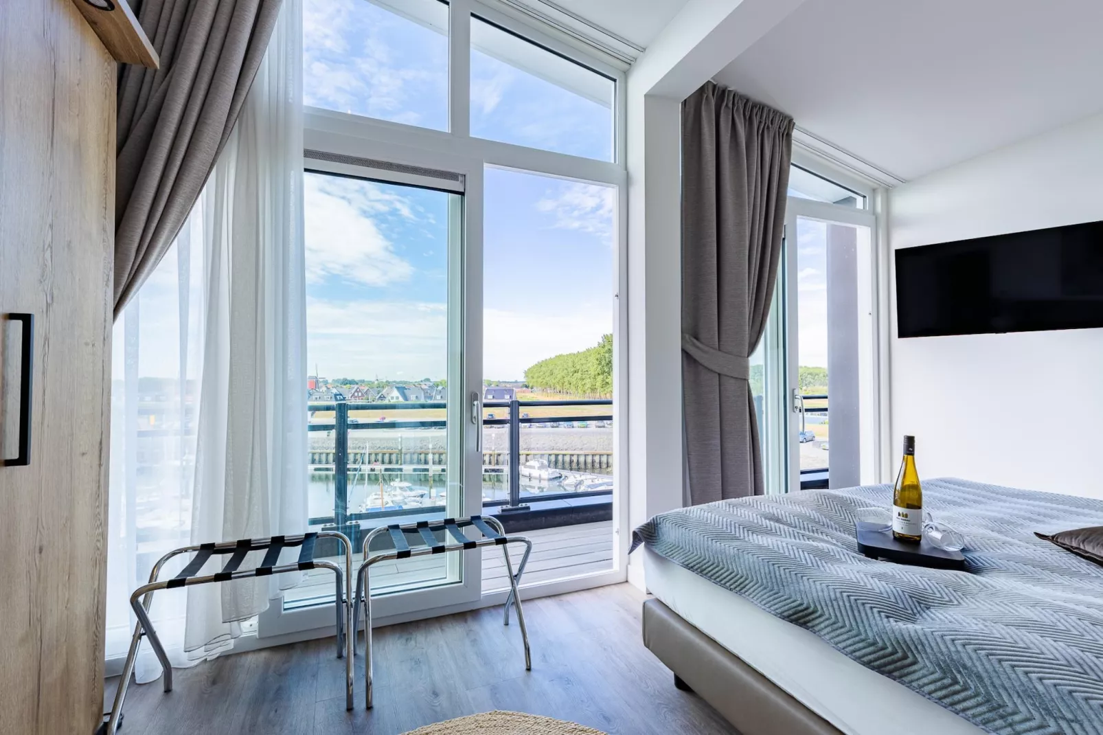 Penthouse at the beach - with balcony | No. 26 - 2 Pers.  | Vista Maris - Slaapkamer