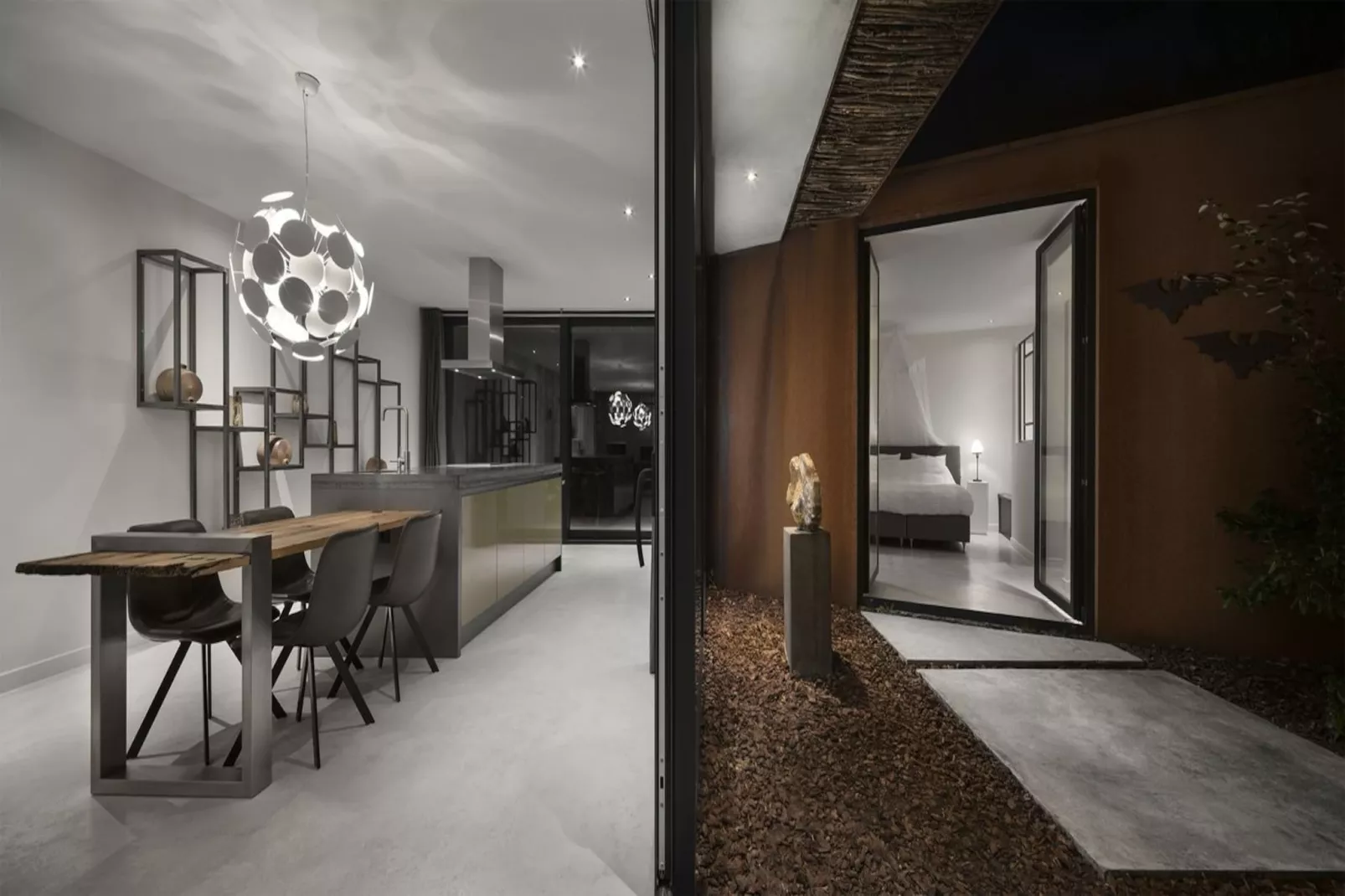 Stalen Boshuis - Eetkamer