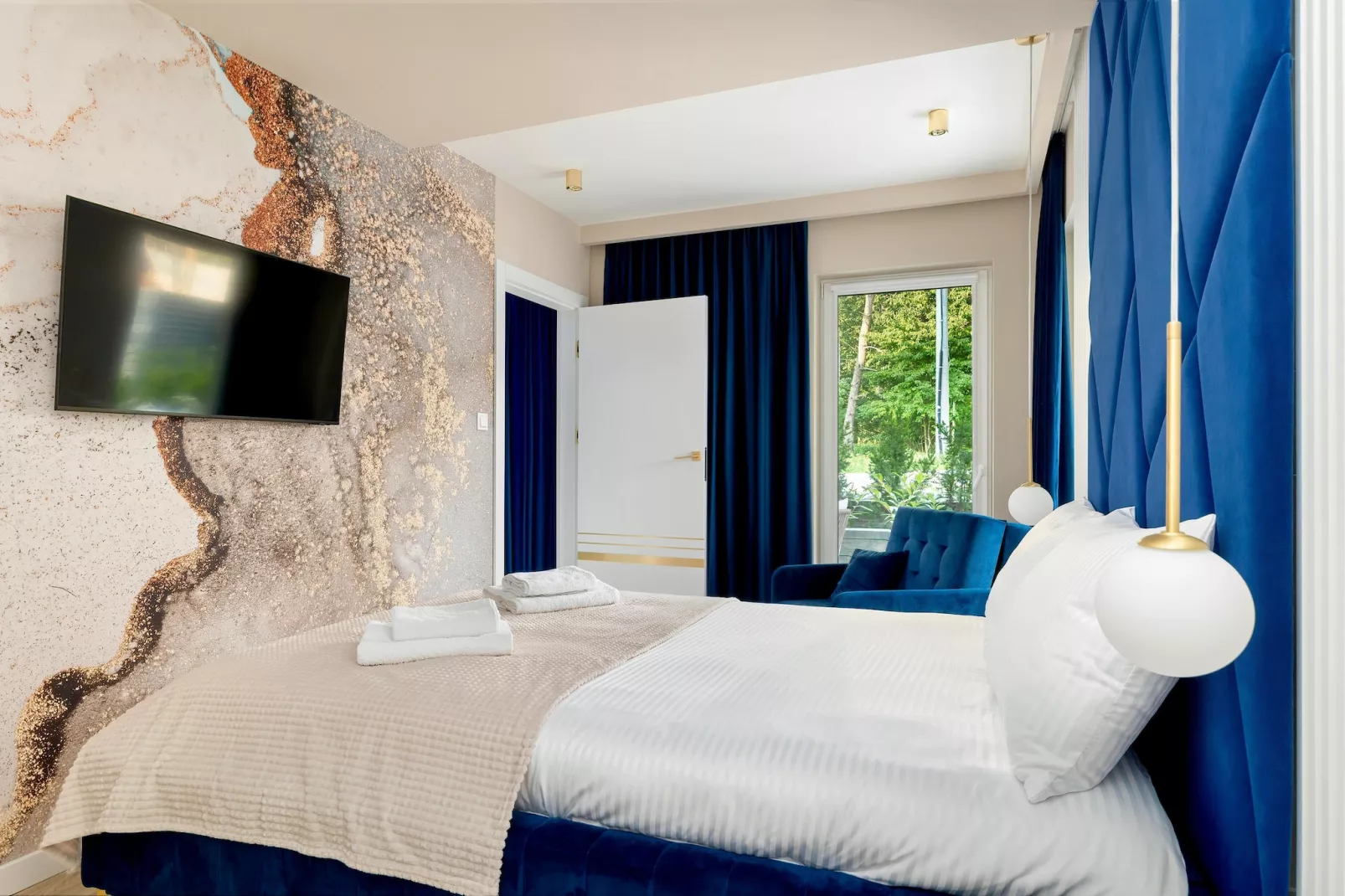 Apartament Powstańców WLKP 16C-4 Pobierowo - Slaapkamer