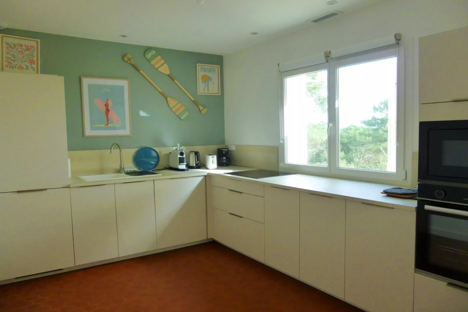 Maison avec vue sur le lac Lacanau - Keuken