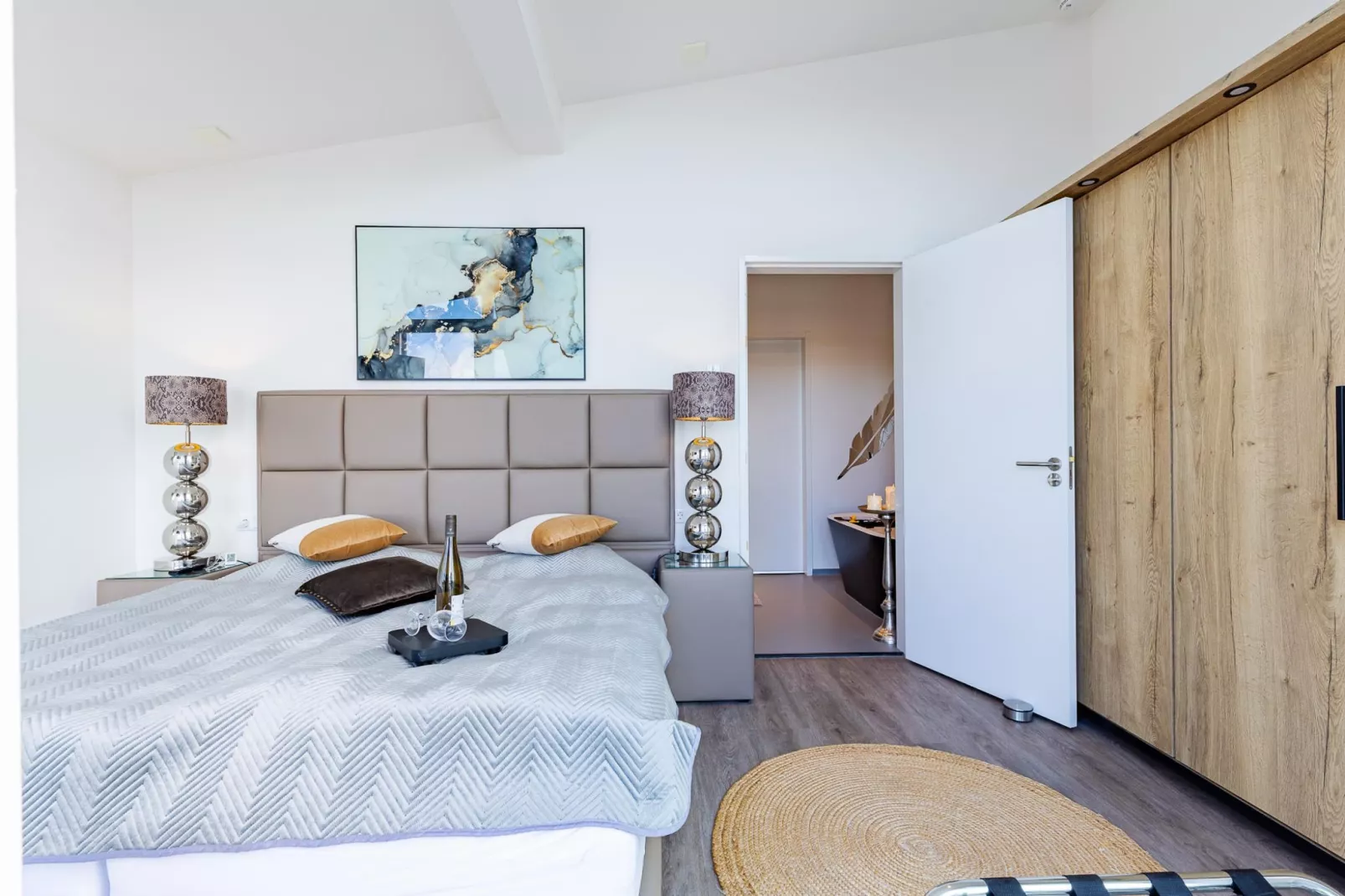 Penthouse at the beach - with balcony | No. 26 - 2 Pers.  | Vista Maris - Slaapkamer