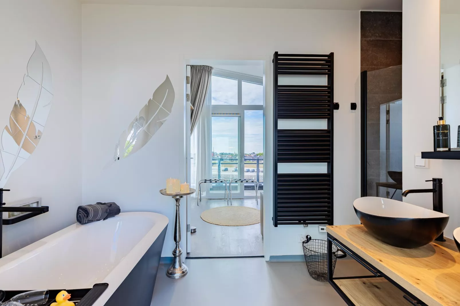 Penthouse at the beach - with balcony | No. 26 - 2 Pers.  | Vista Maris - Badkamer