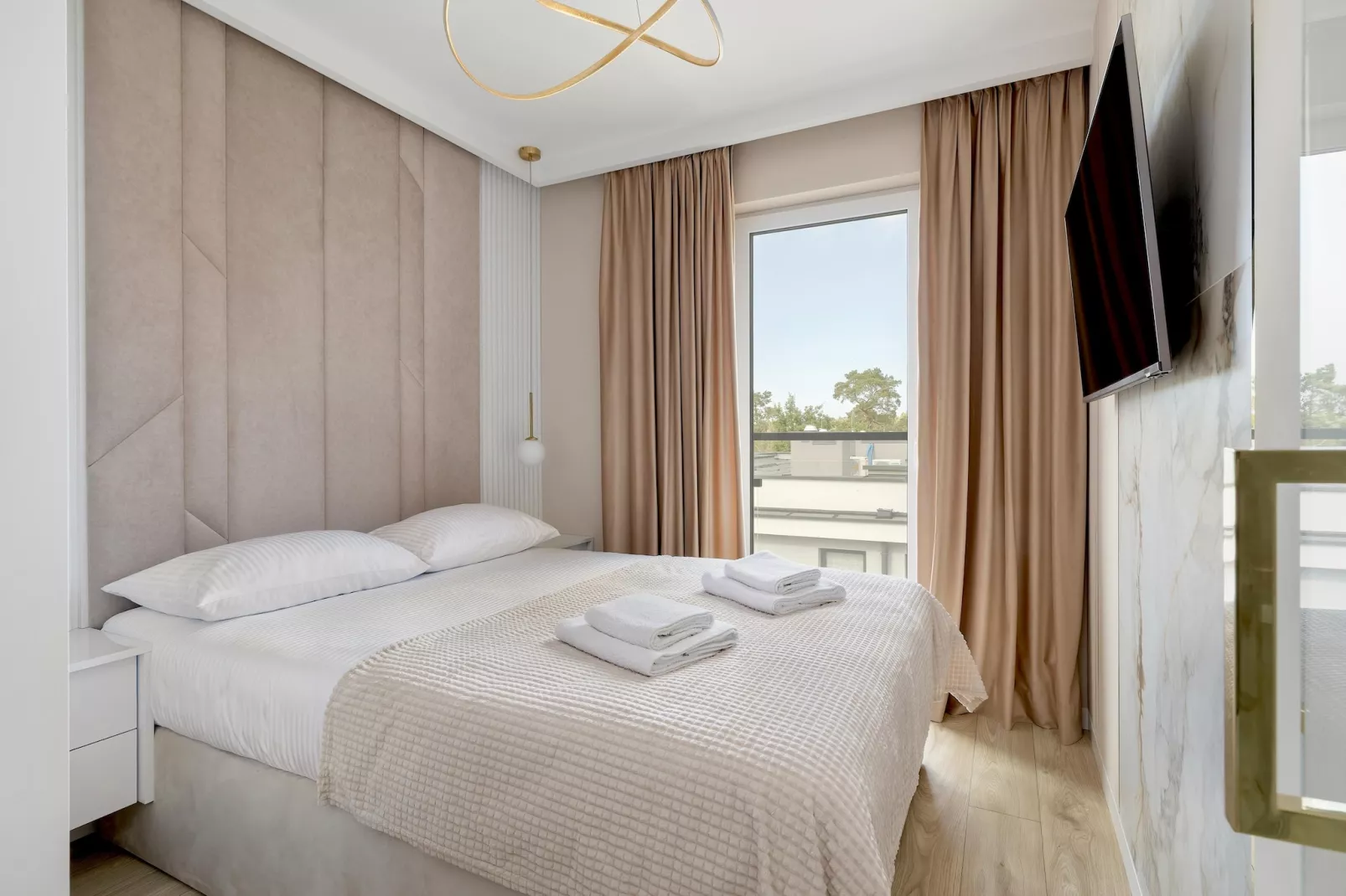 Apartament Powstańców WLKP 16C-35 Pobierowo - Slaapkamer