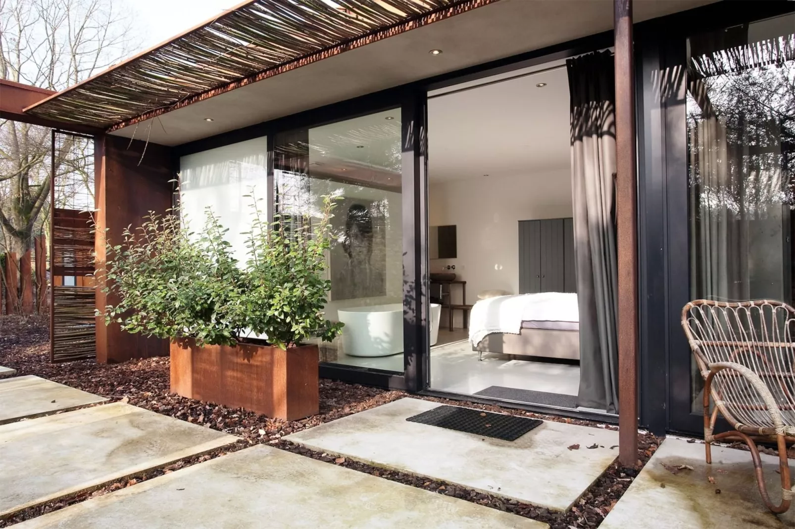 Stalen Boshuis - Overloop