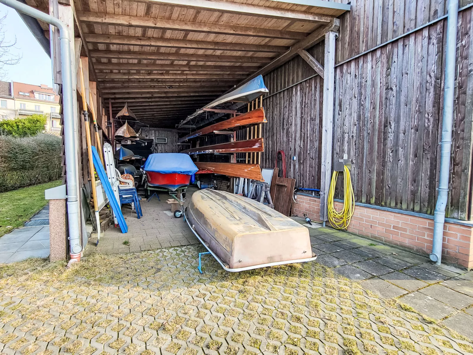 Bungalow am Grienericksee - Buiten