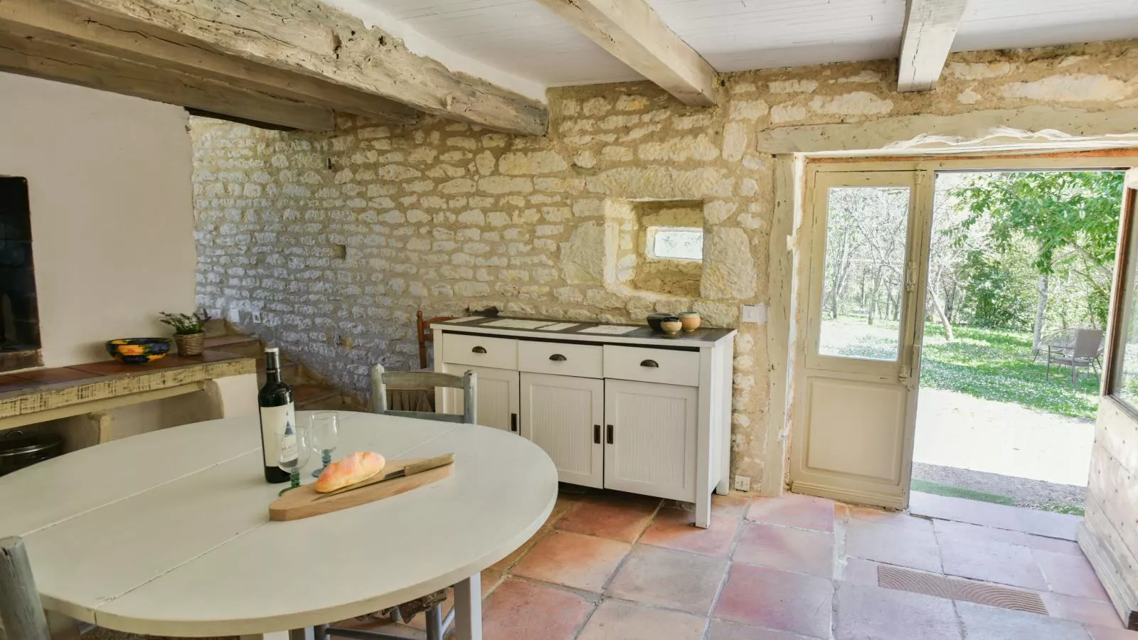 Gite la Bergerie - Eetkamer