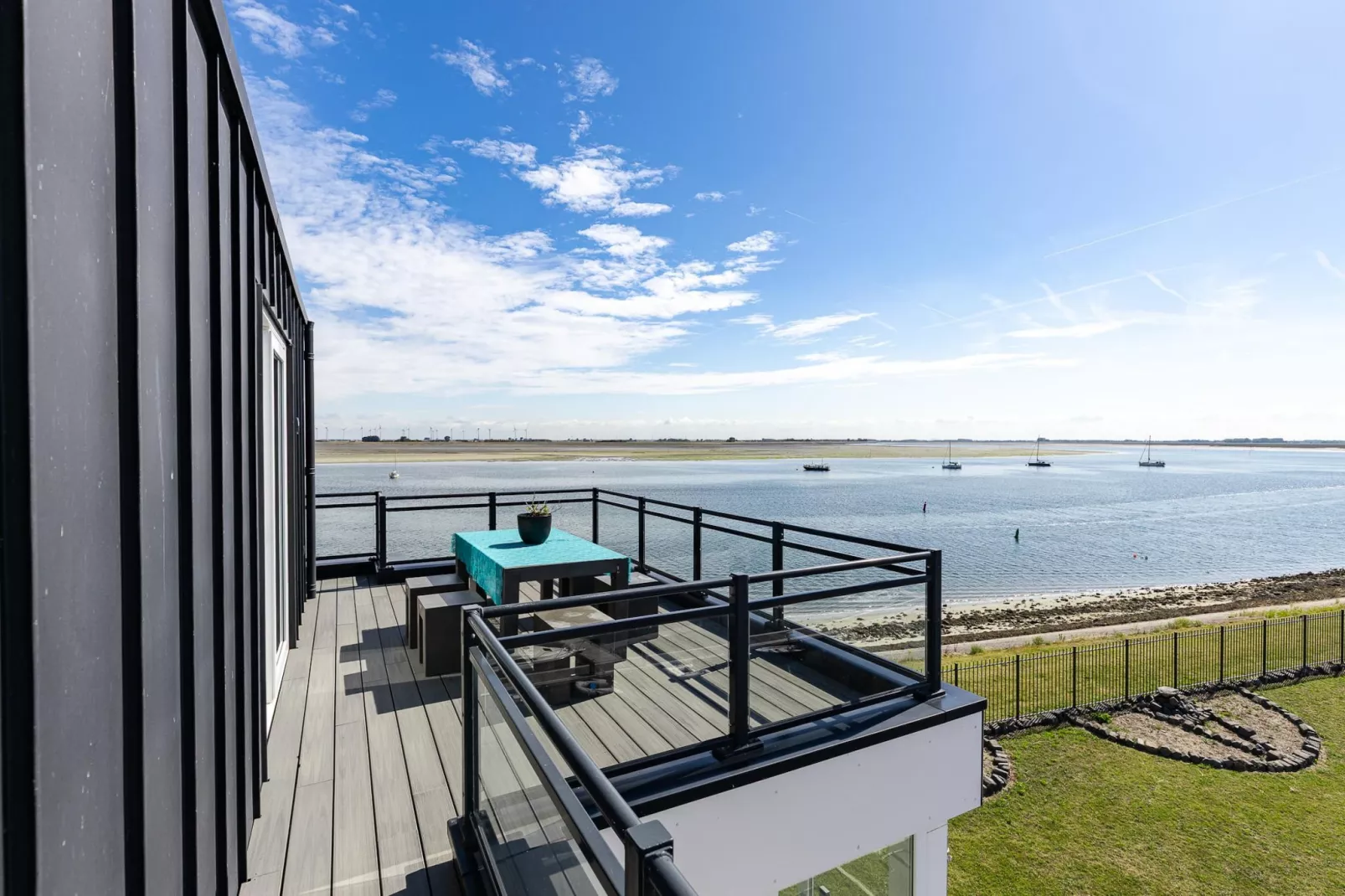 Penthouse at the beach - with balcony | No. 26 - 2 Pers.  | Vista Maris - Terrasbalkon
