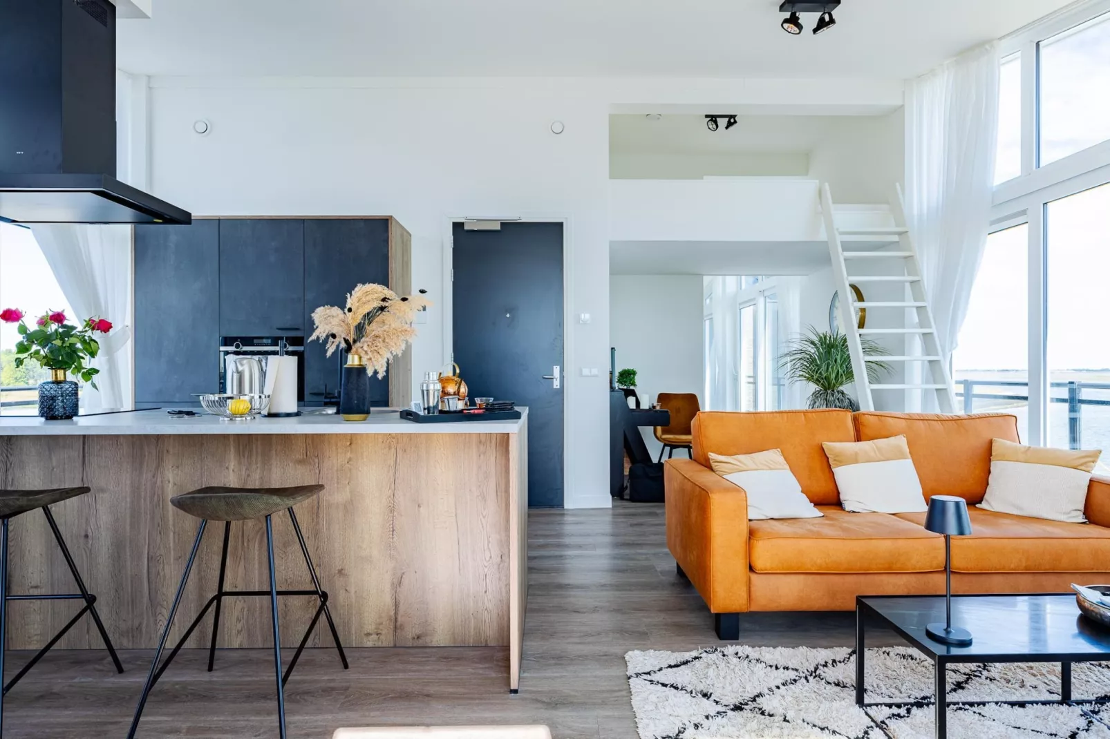 Penthouse at the beach - with balcony | No. 26 - 2 Pers.  | Vista Maris - Woonkamer