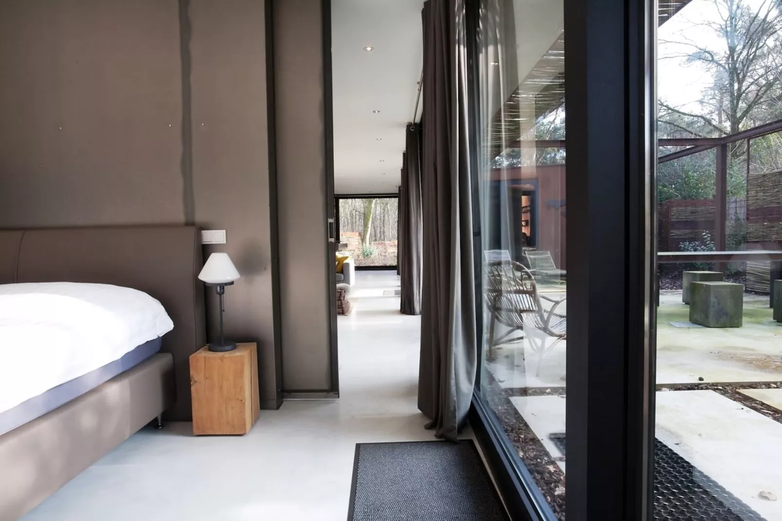 Stalen Boshuis - Slaapkamer