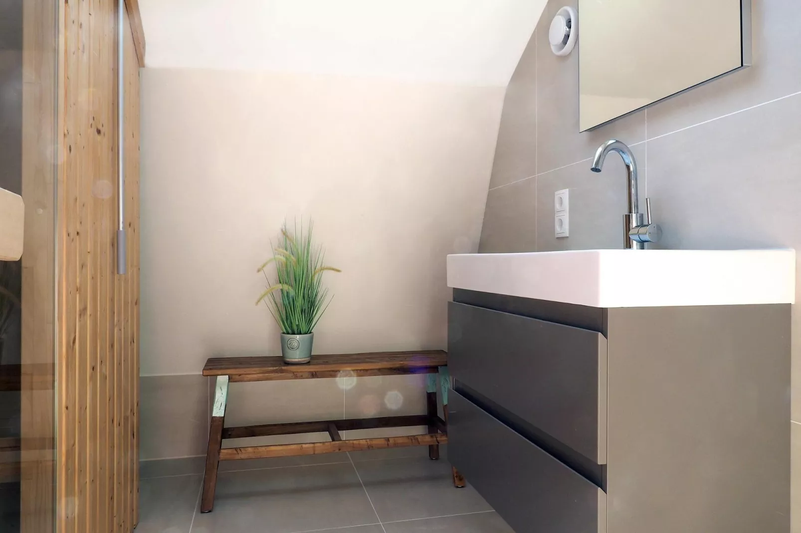 Zonnestralen - Badkamer