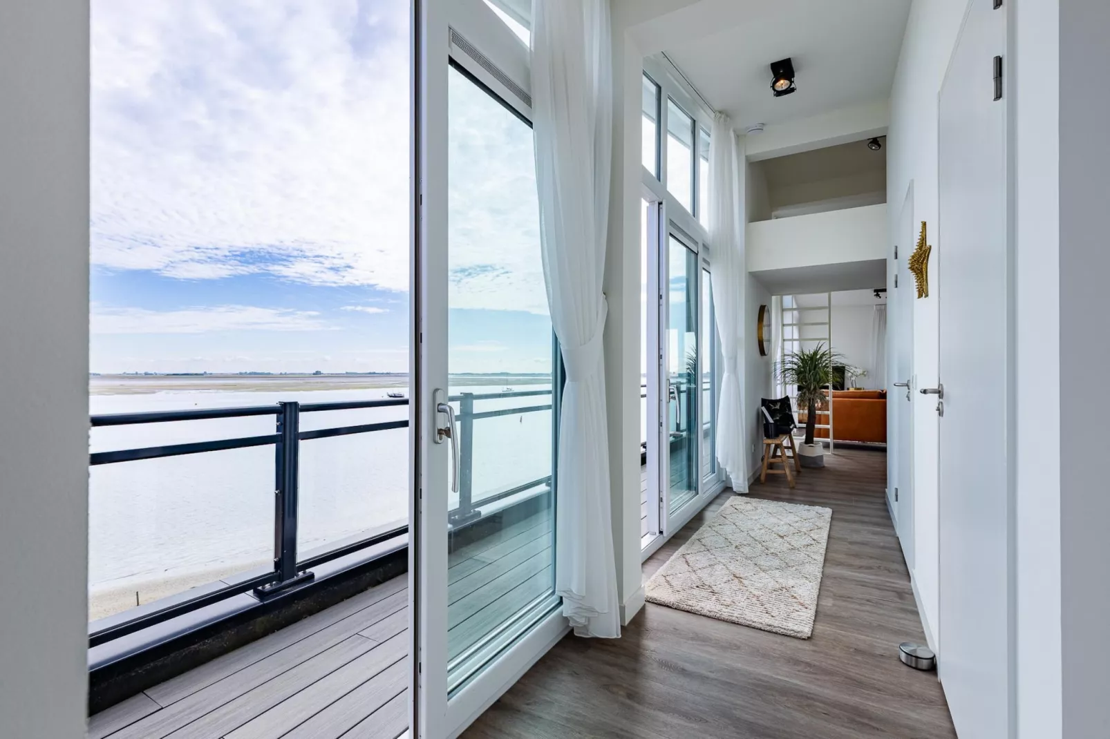 Penthouse at the beach - with balcony | No. 26 - 2 Pers.  | Vista Maris - Uitzicht zomer