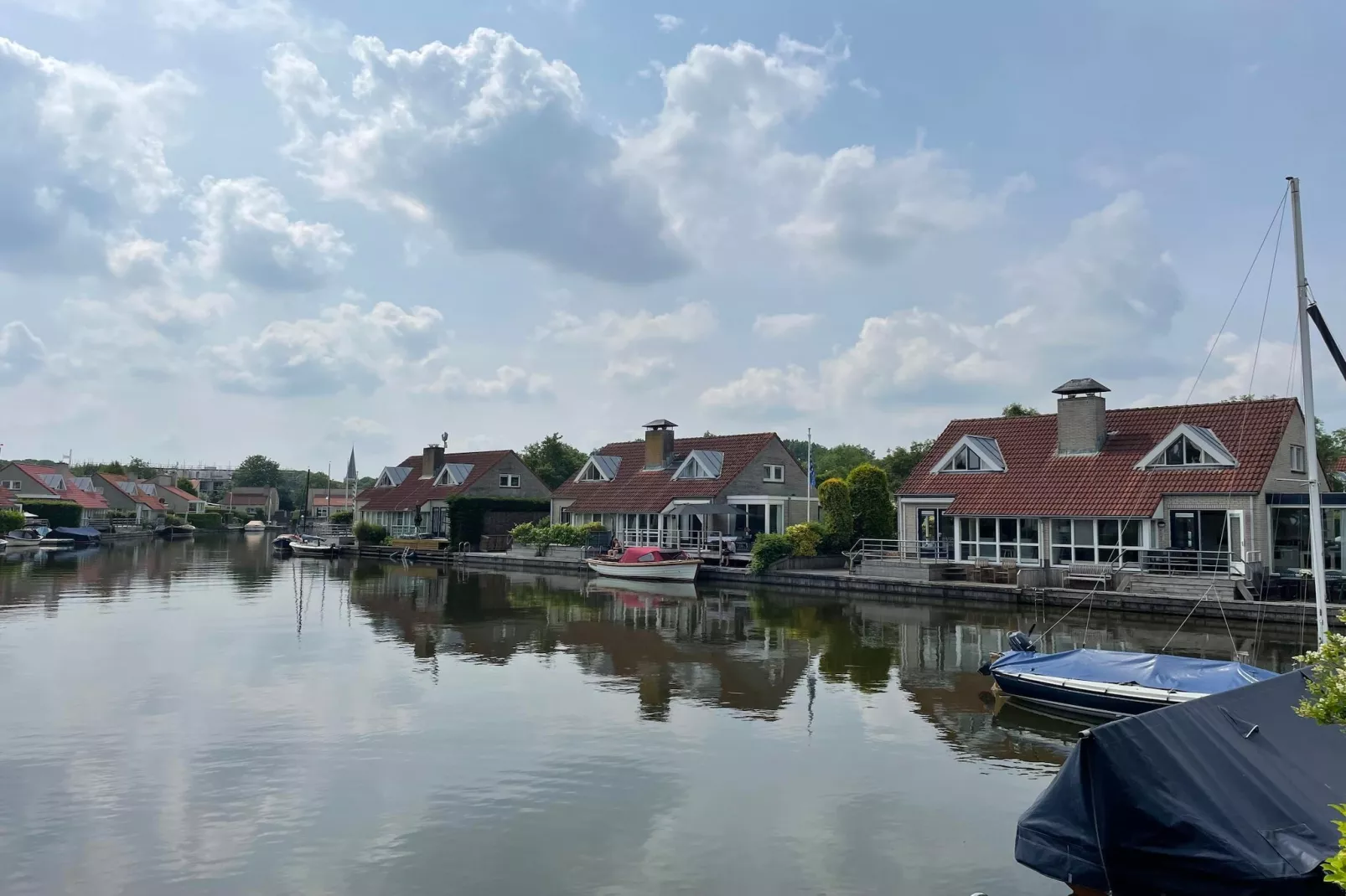 Watervilla de Rietzanger - Gebieden zomer 1km