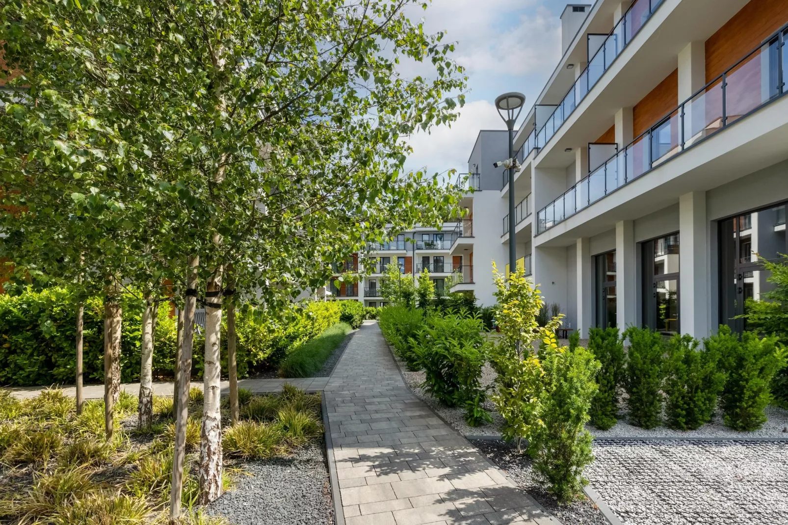 Apartament Powstańców WLKP 16C-4 Pobierowo - Buitenkant zomer