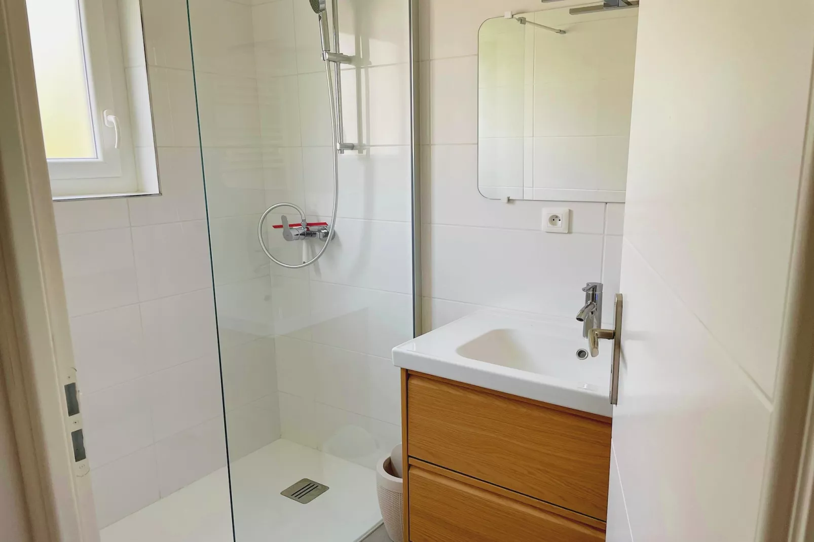 Maison avec vue sur le lac Lacanau - Badkamer