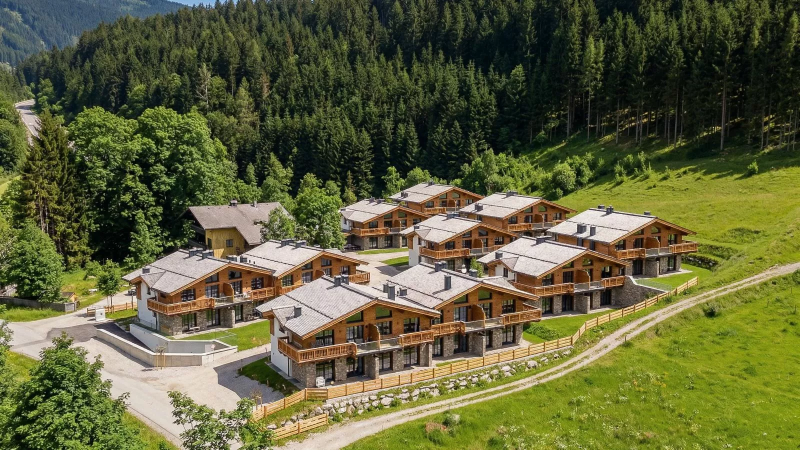 Tauernlodge Eben D1 - Buitenkant zomer