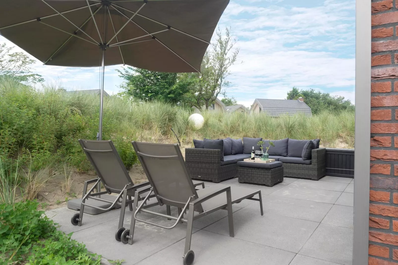 Zonnestralen - Terrasbalkon