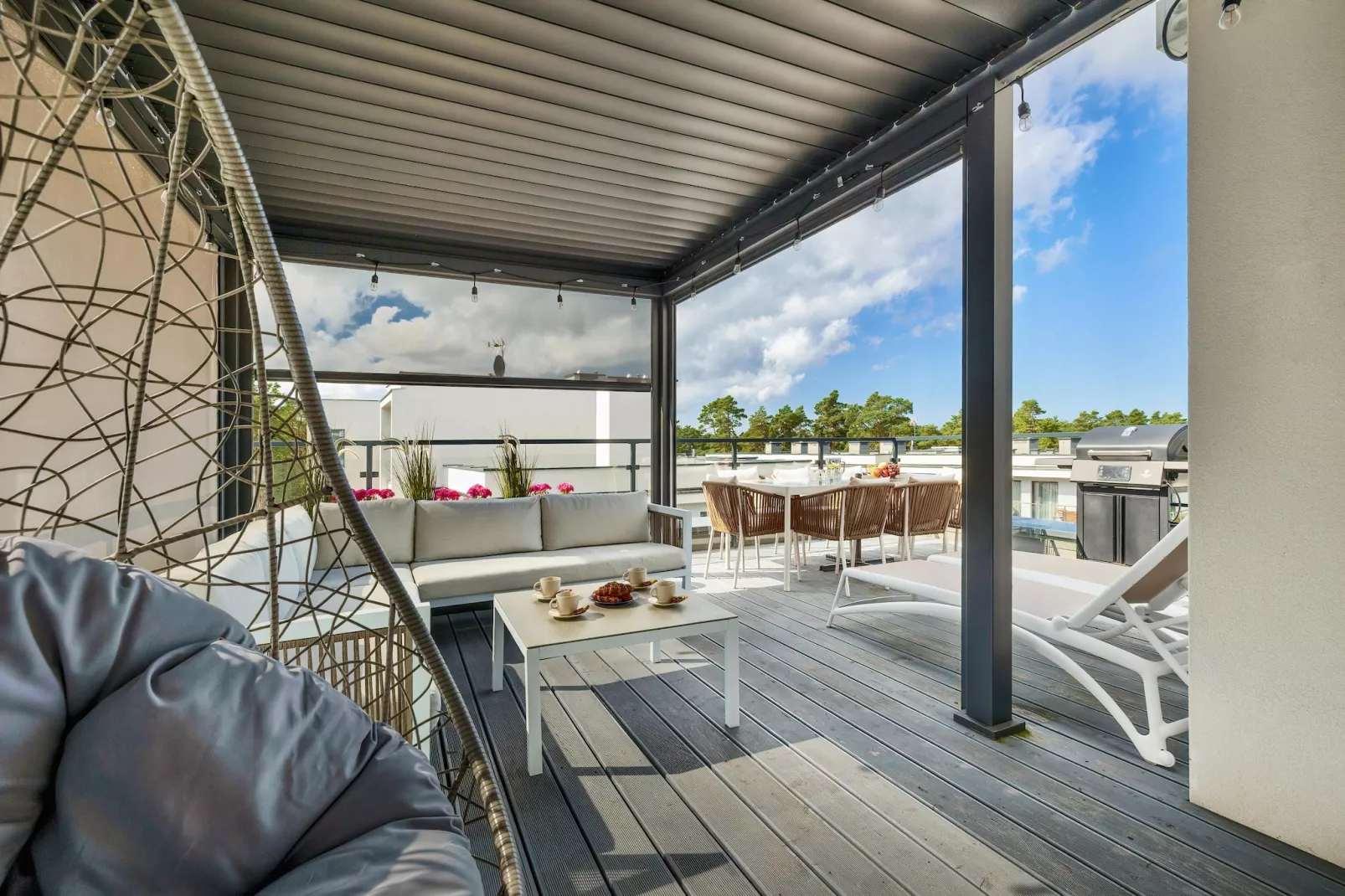 Apartament Powstańców WLKP 16C-35 Pobierowo - Terras