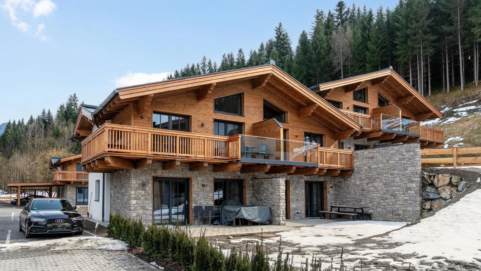 Tauernlodge Eben D1 - Exterieur winter