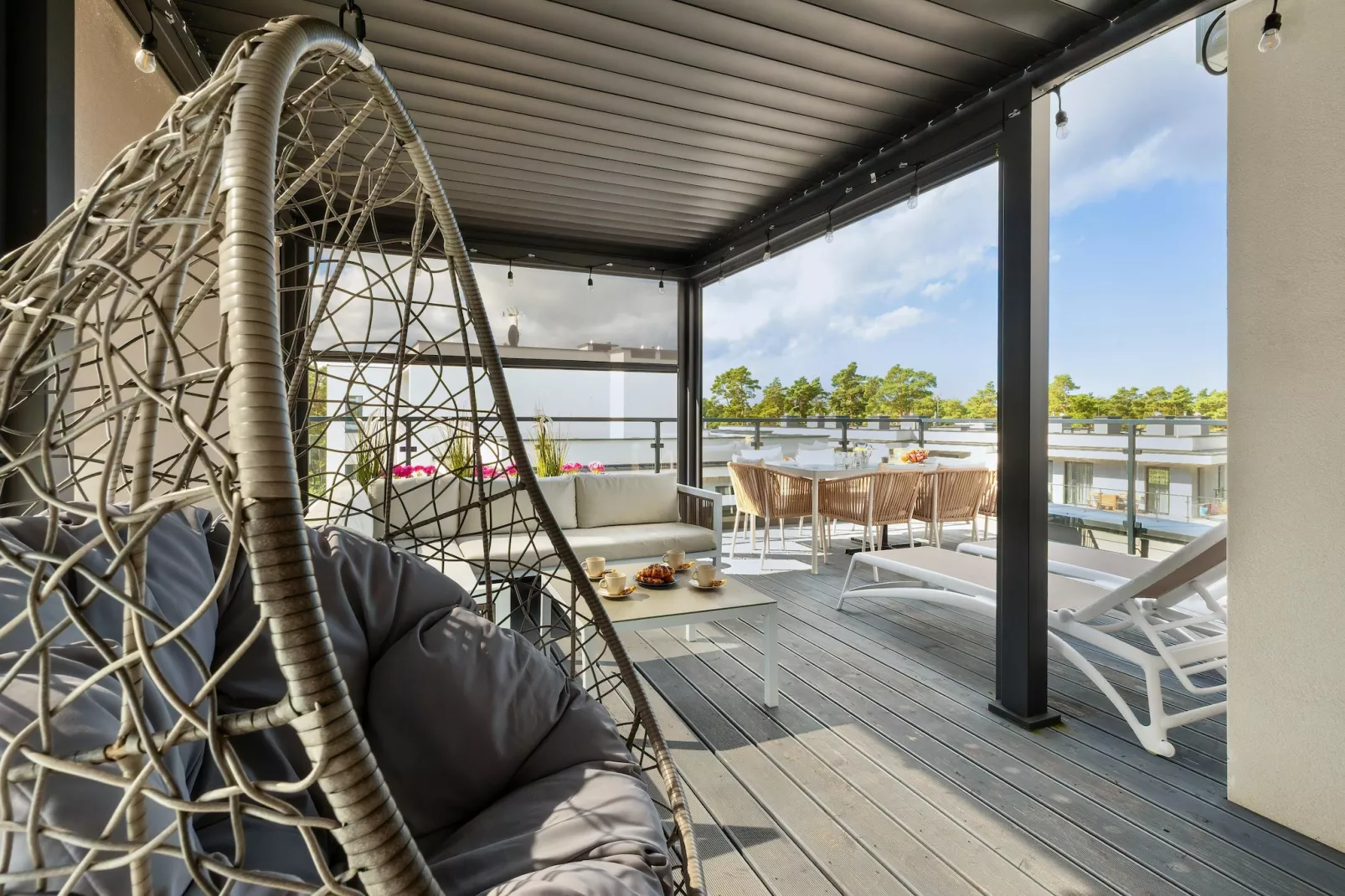 Apartament Powstańców WLKP 16C-35 Pobierowo - Terras