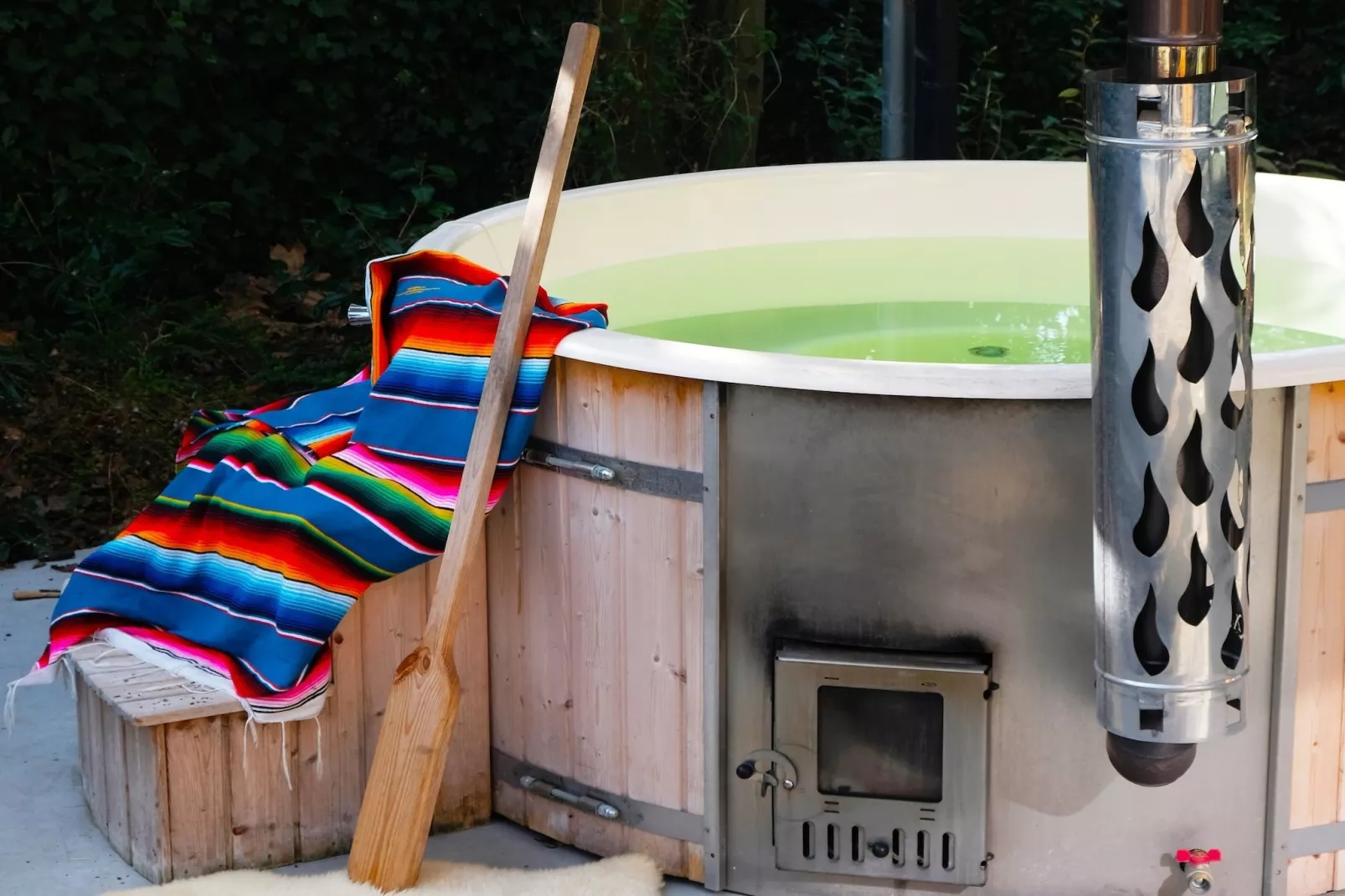 Houten Boshuis - Faciliteiten