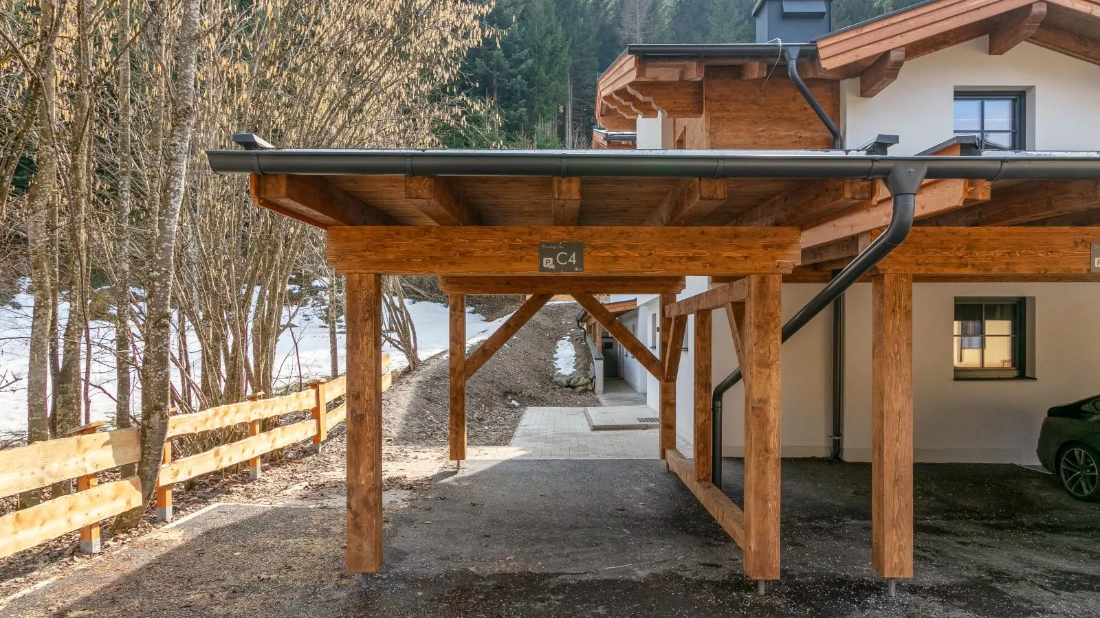 Tauernlodge Eben C4 - Exterieur winter